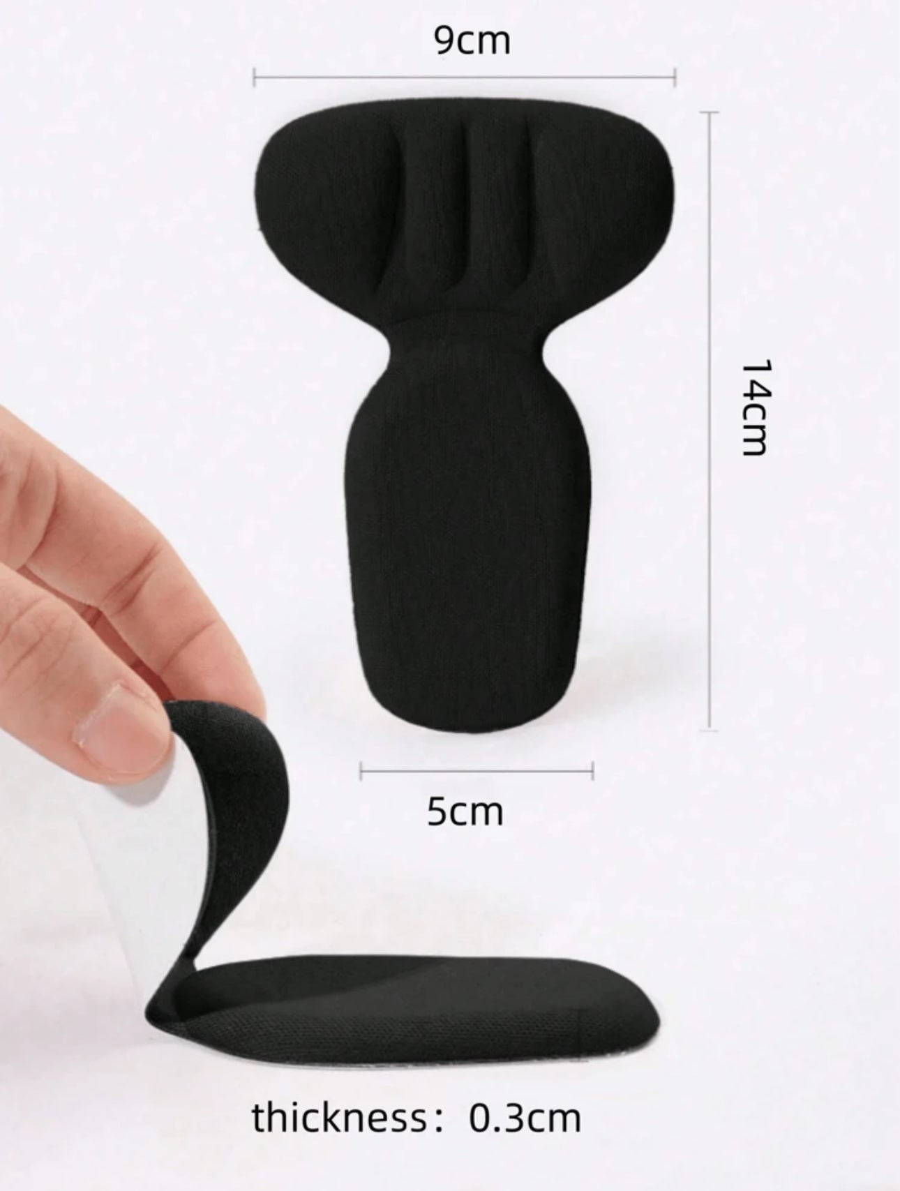 Talon pour chaussures larges