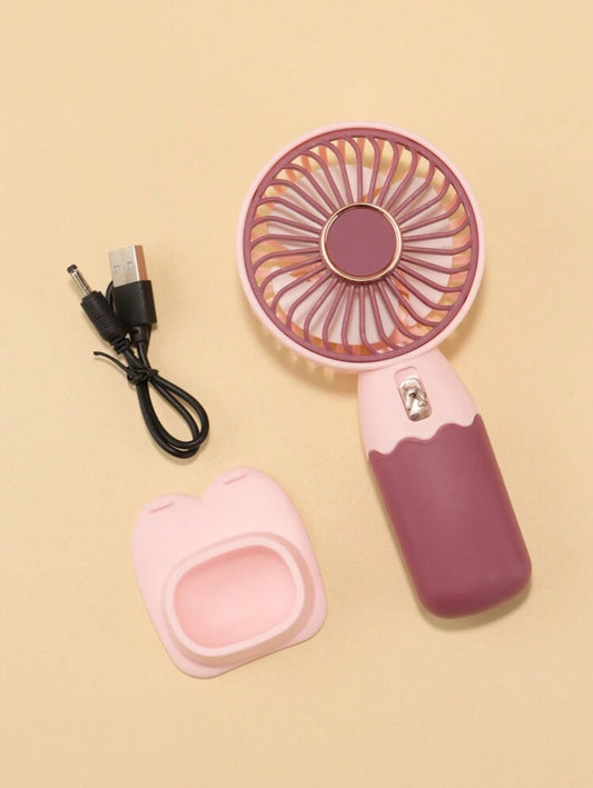 Ventilateur Portable Rechargeable - Design Élégant et Pratique